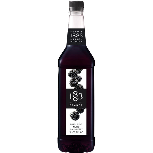 1883 Blackberry Syrup 1L Plastic