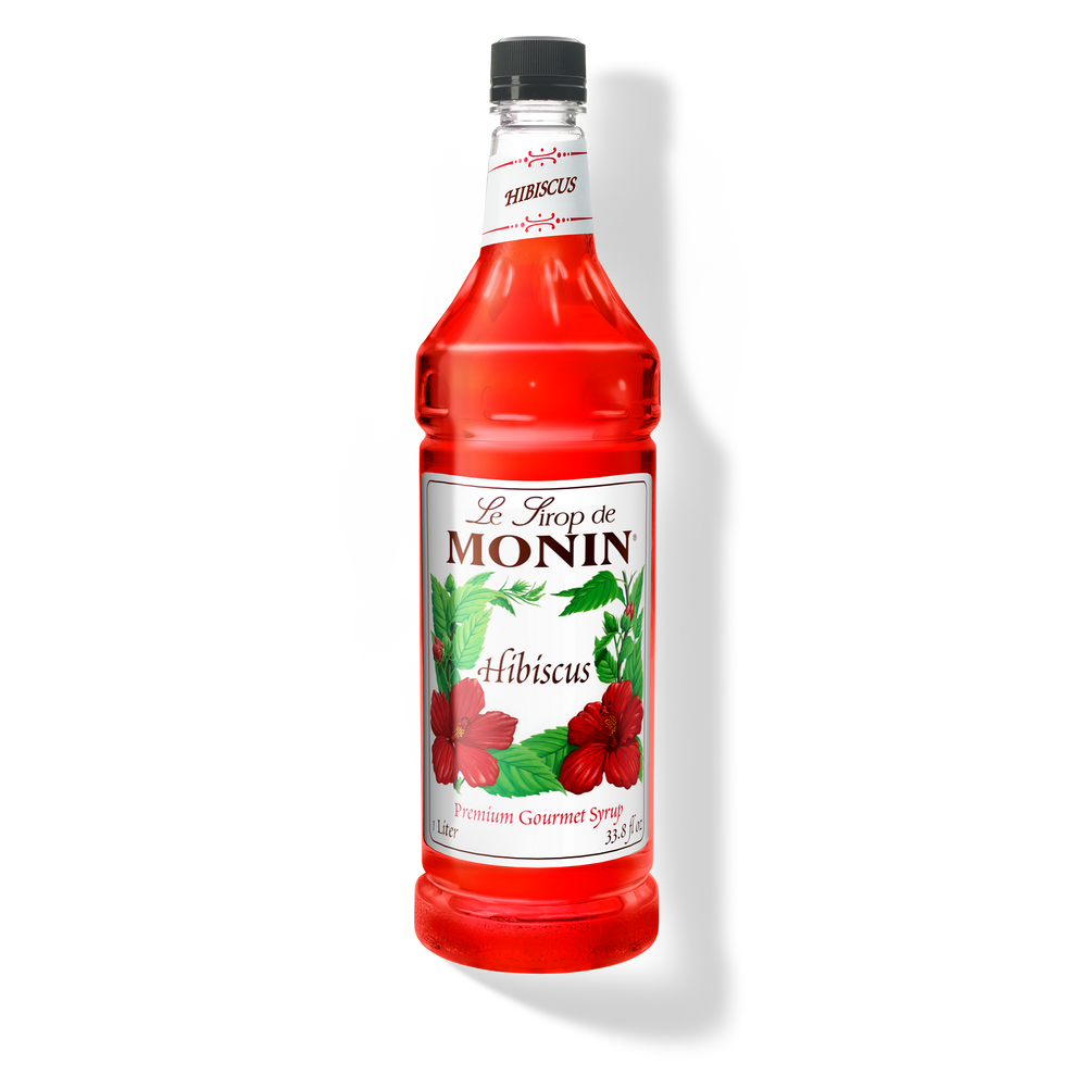 Monin Hibiscus Syrup 1L