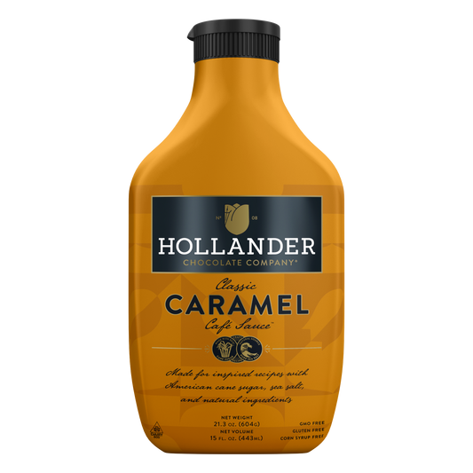 HOLLANDER SQUEEZE CARAMEL SAUCE 14 oz