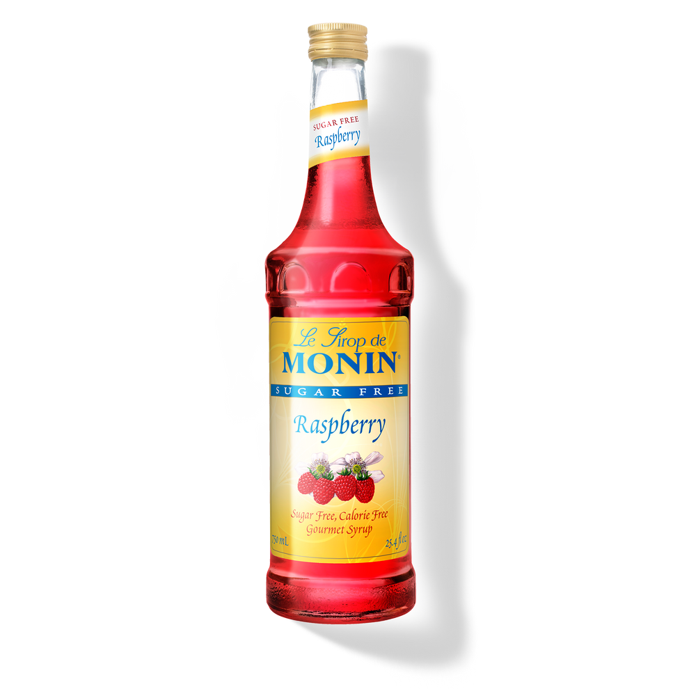 Monin Sugarfree Raspberry Syrup 1L