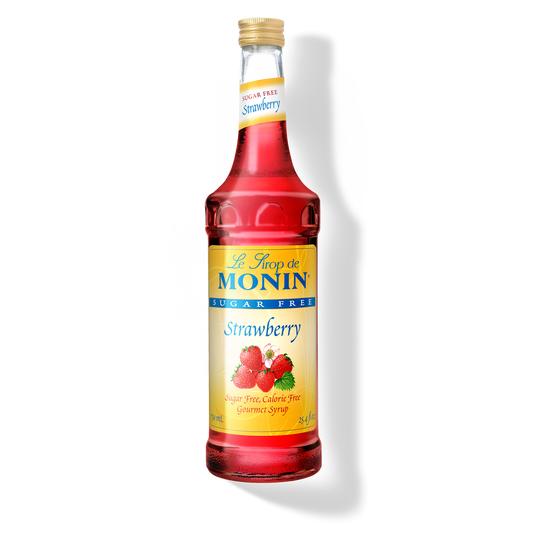 Monin Sugarfree Strawberry Syrup 1L