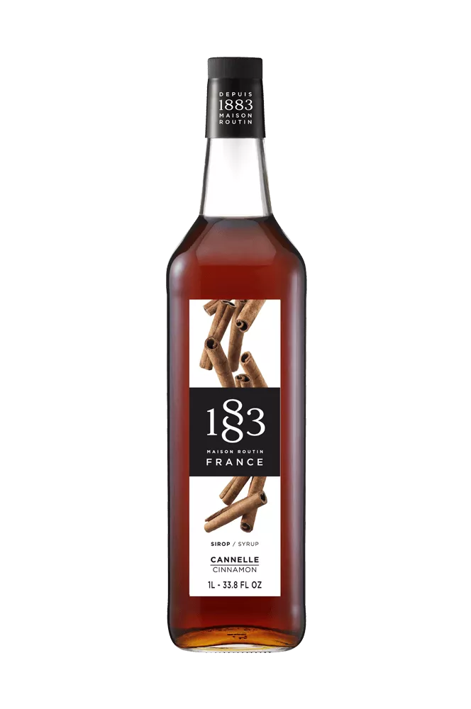 1883 Cinnamon Syrup 1L Plastic