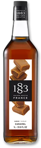 1883 Caramel Syrup 1L Plastic