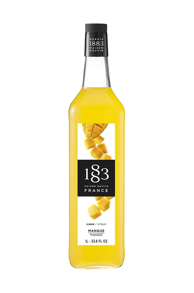 1883 Mango Syrup 1L Plastic