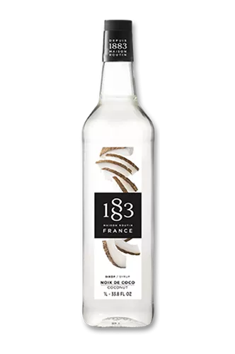 1883 Coconut Syrup 1L Plastic