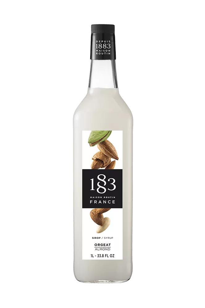 1883 Almond Syrup 1L Plastic