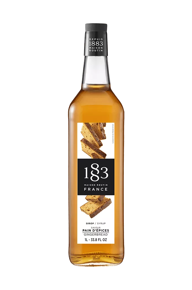 1883 Gingerbread Syrup 1L Plastic