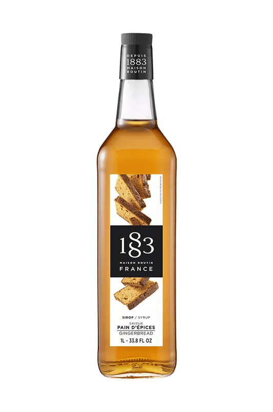 1883 Gingerbread Syrup 1L Plastic