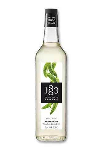 1883 Peppermint Syrup 1L Plastic