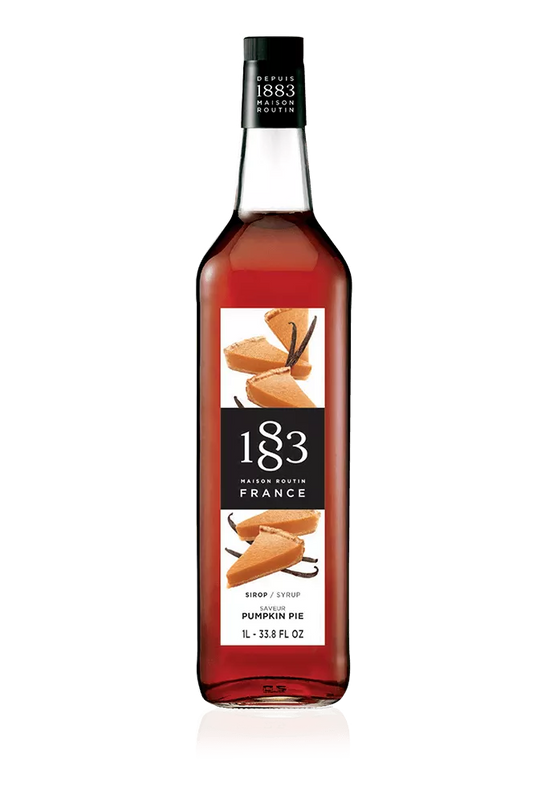 1883 Pumpkin Pie Syrup 1L Plastic