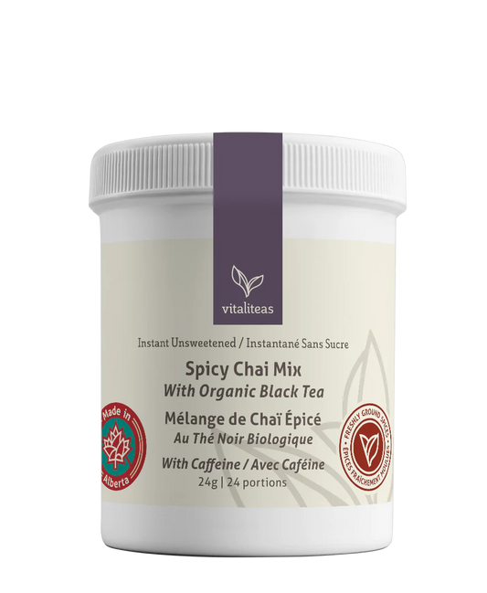 Vitaliteas Spicy Chai 24g with Organic Black Tea