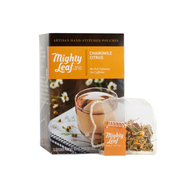 Mighty Leaf Chamomile Citrus 15 Pouch Box