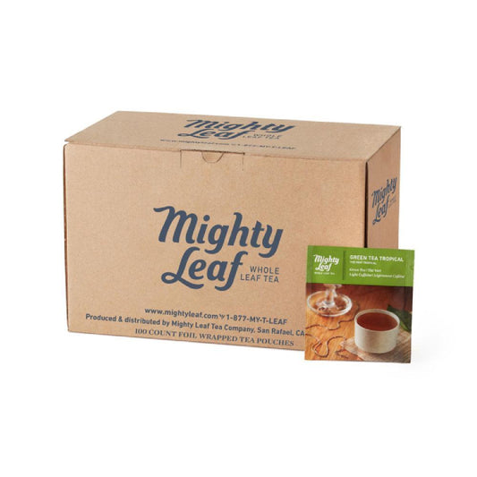MIGHTY LEAF Green Tea Tropical 100 Pouch Box