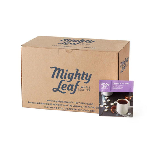 MIGHTY LEAF Organic Earl Grey 100 Pouch Box