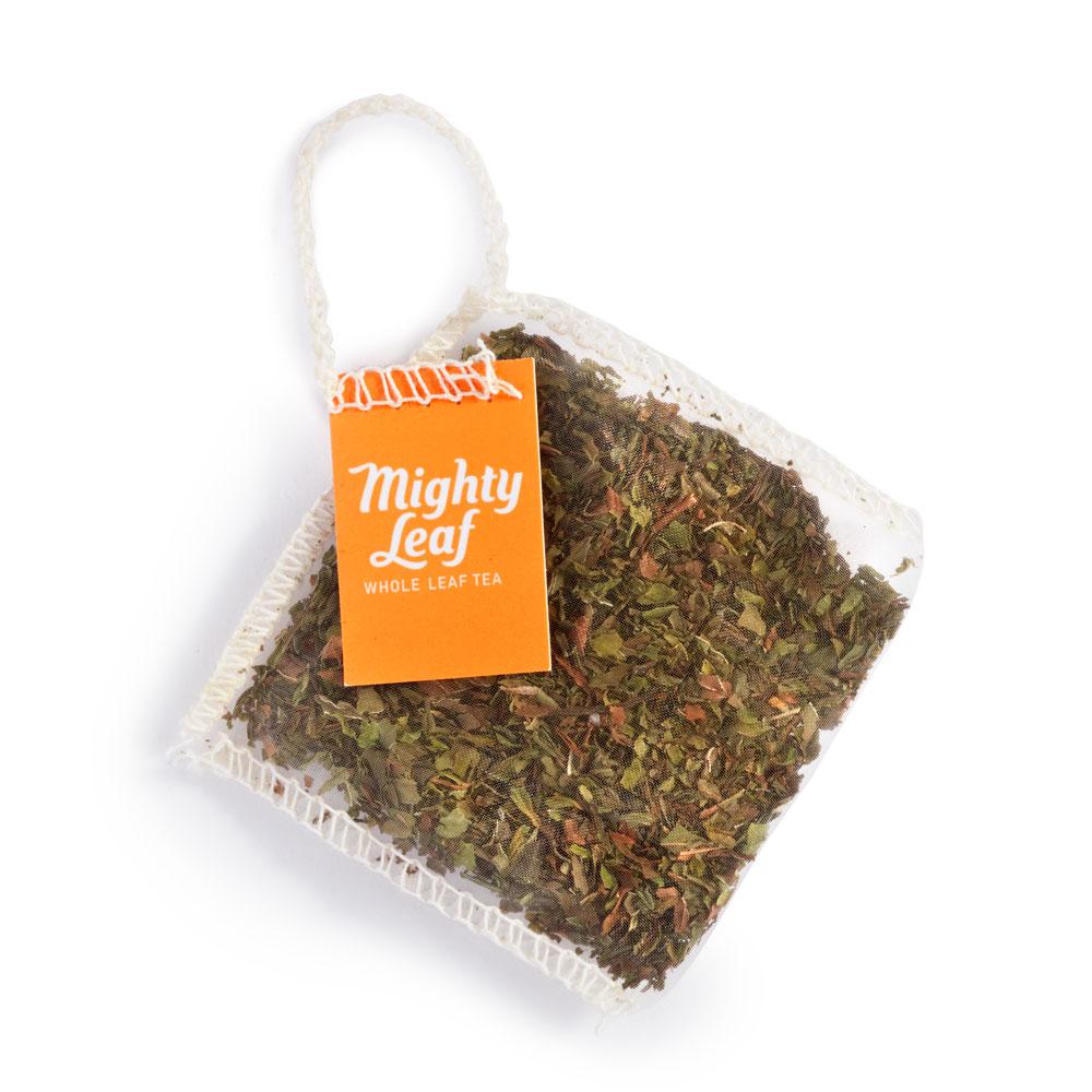 Mighty Leaf Organic Mint Melange 15 Pouch Box