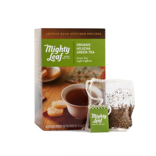 Mighty Leaf Organic Hojicha 15 Pouch Box