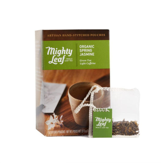Mighty Leaf Organic Spring Jasmine 15 Pouch Box