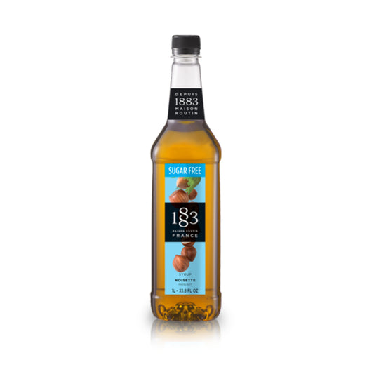 1883 Sugarfree Hazelnut Syrup 1L