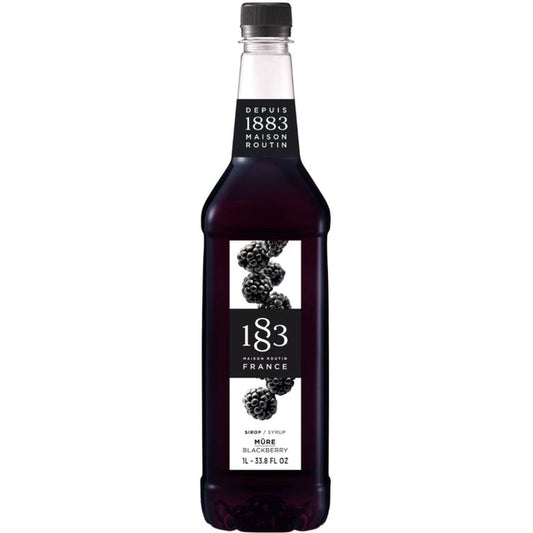 1883 Blackberry Syrup 1L Plastic