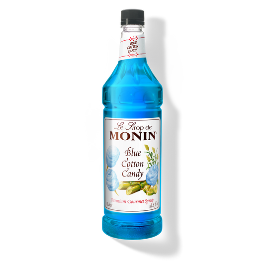 Monin Blue Cotton Candy Syrup 1L