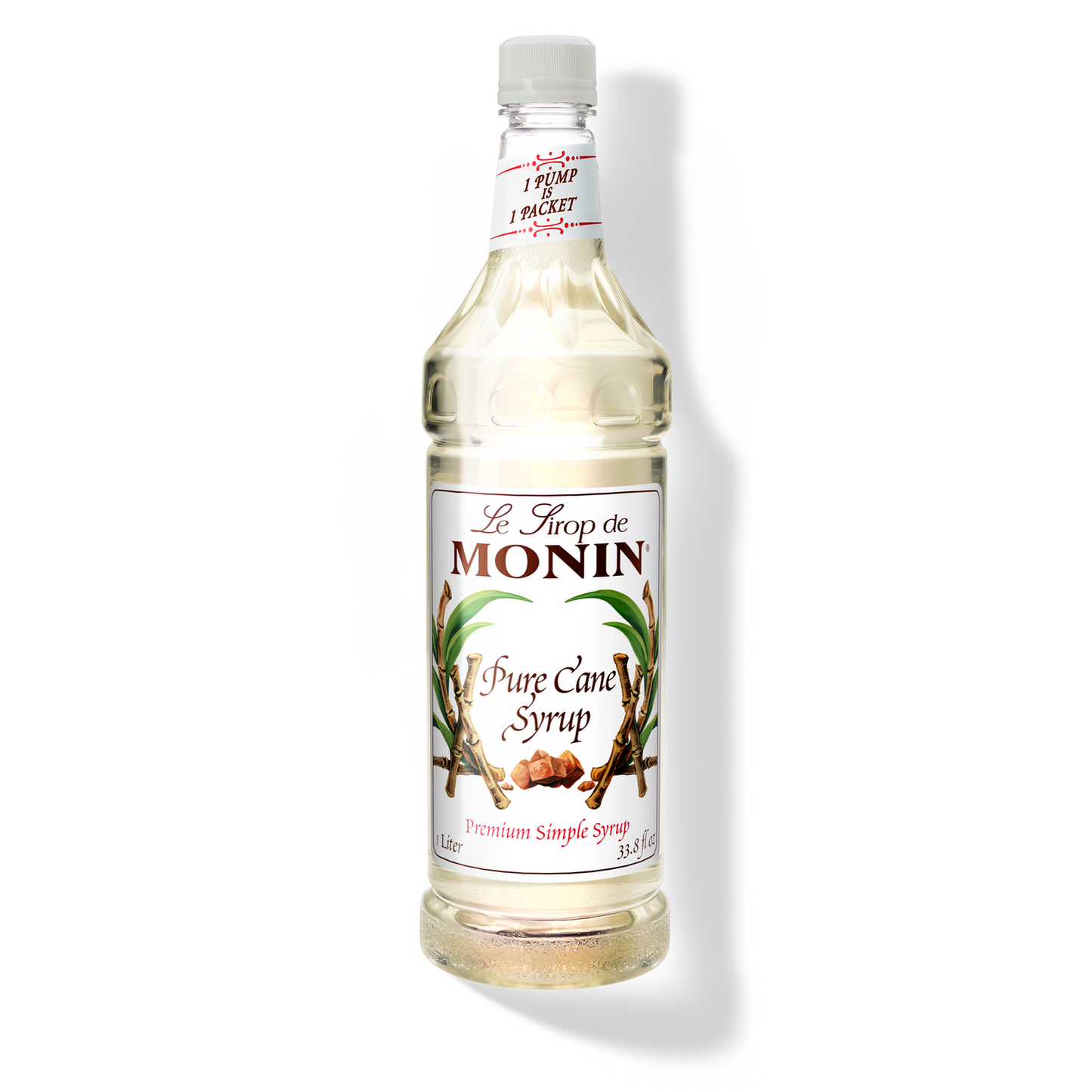 Monin Pure Liquid Cane Sugar 1L