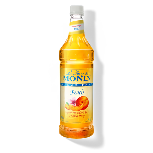 Monin Sugarfree Peach Syrup 1L