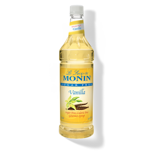 Monin Sugarfree Vanilla Syrup 1L