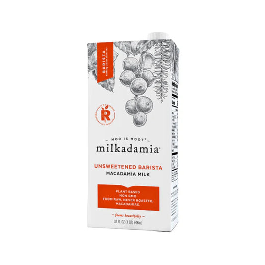 Milkadamia Unsweetened Barista Macadamia Milk 12's
