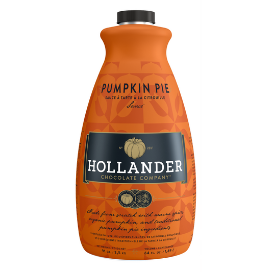 HOLLANDER PUMPKIN PIE CAFE SAUCE 64 oz