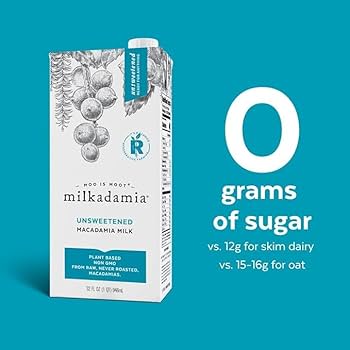 Milkadamia Unsweetened Macadamia Milk 12's