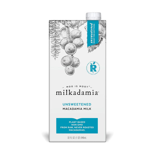 Milkadamia Unsweetened Macadamia Milk 12's