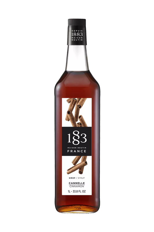 1883 Cinnamon Syrup 1L Plastic