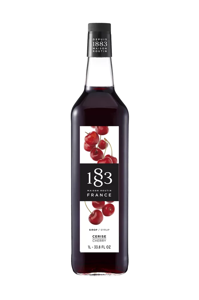 1883 Cherry Syrup 1L Plastic