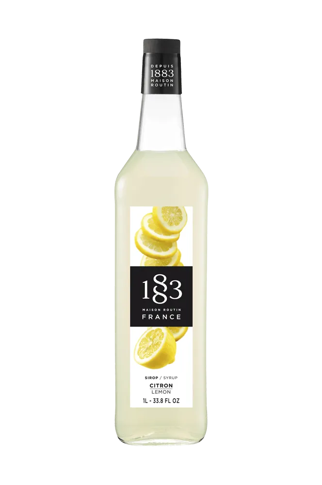 1883 Lemon Syrup Plastic 1L