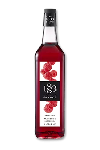 1883 Raspberry Syrup 1L Plastic