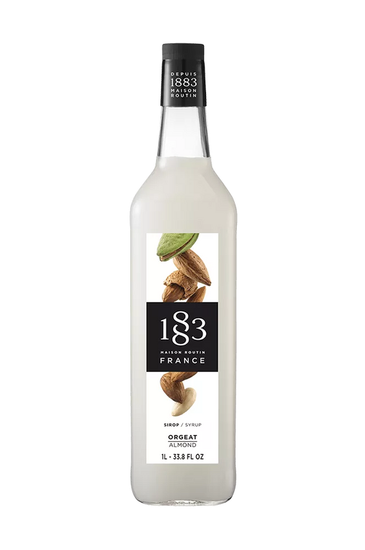 1883 Almond Syrup 1L Plastic