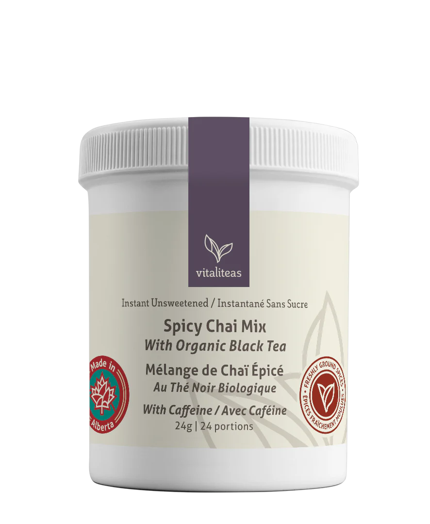 Vitaliteas Spicy Chai 24g with Organic Black Tea