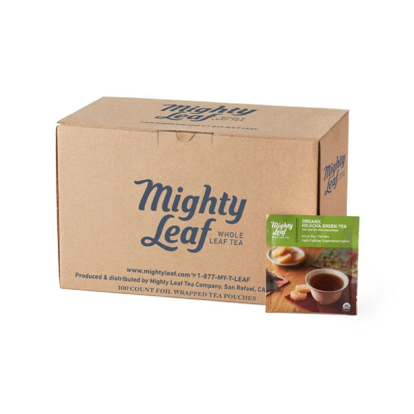 MIGHTY LEAF Organic Hojicha 100 Pouch Box