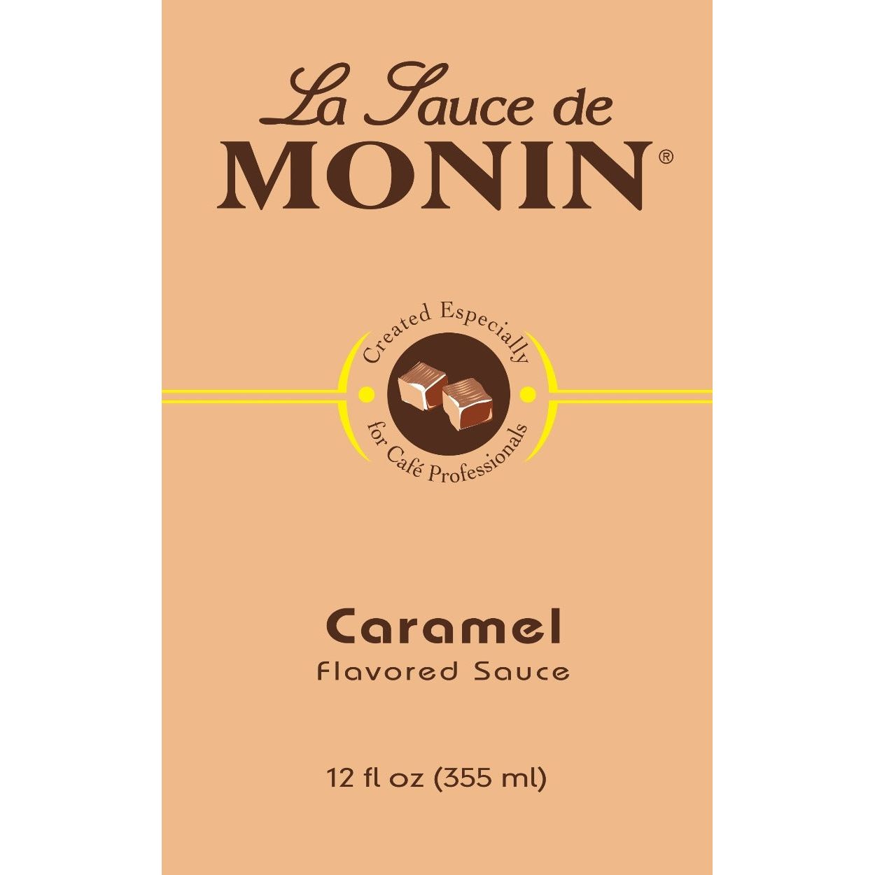 Monin Caramel Squeeze Bottle Sauce 355ml