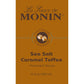 Monin Sea Salt Caramel Toffee Squeeze Bottle Sauce 355ml