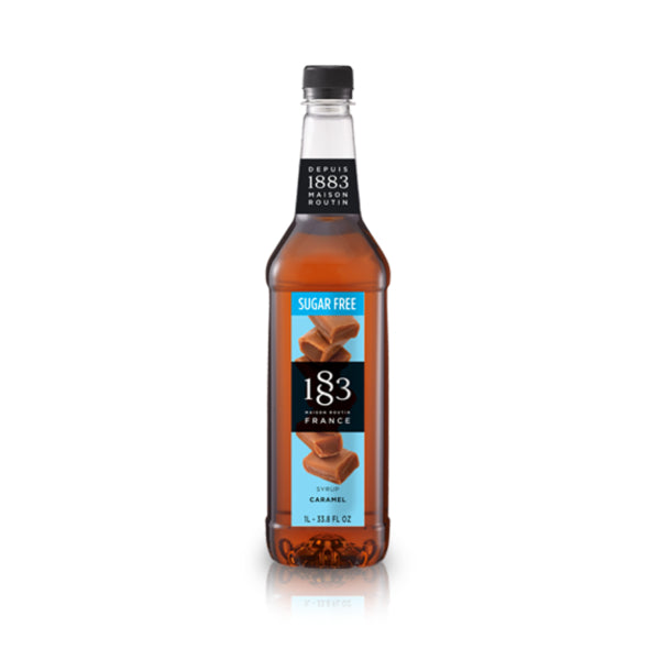 1883 Sugarfree Caramel Syrup 1L