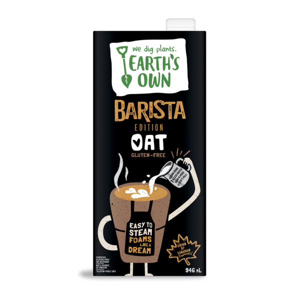 Earth&#39;s Own Barista Oat Milk