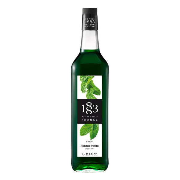 1883 Green Mint Syrup 1L